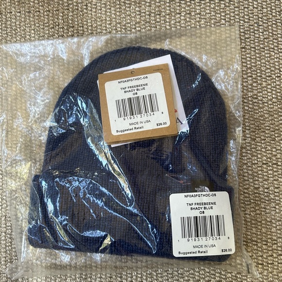 The North Face Other - The North Face Navy Blue Beanie Hat